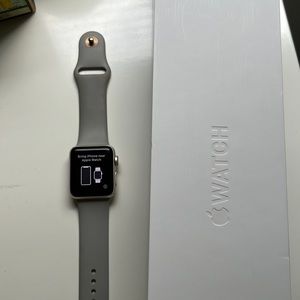 Apple Watch. Series 2. Gold. Grey Band. PRICE NEGOTIABLE!